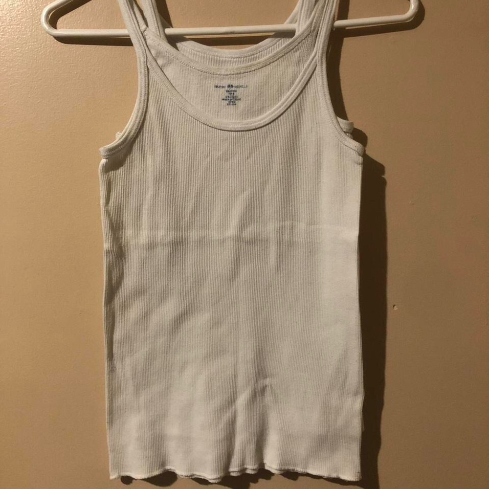 2 Brandy Melville White Tank Tops